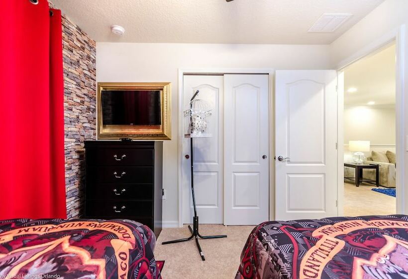 Private Pool Home W/themed Rooms+ Free Water Park!