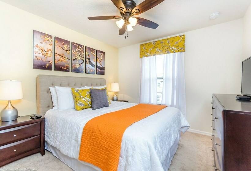 Private Pool Home W/themed Rooms+ Free Water Park!