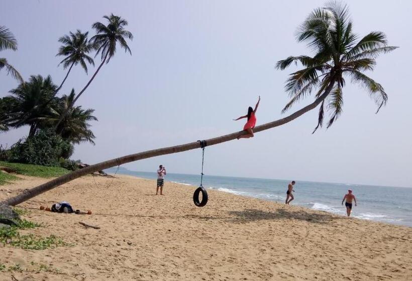 פנסיון Green Villa Beach And Juice Bar