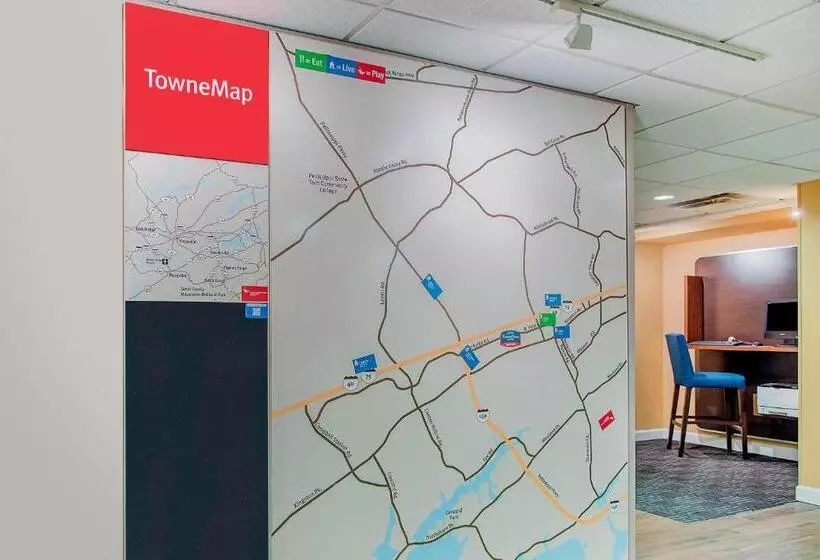 Отель Towneplace Suites Knoxville Cedar Bluff