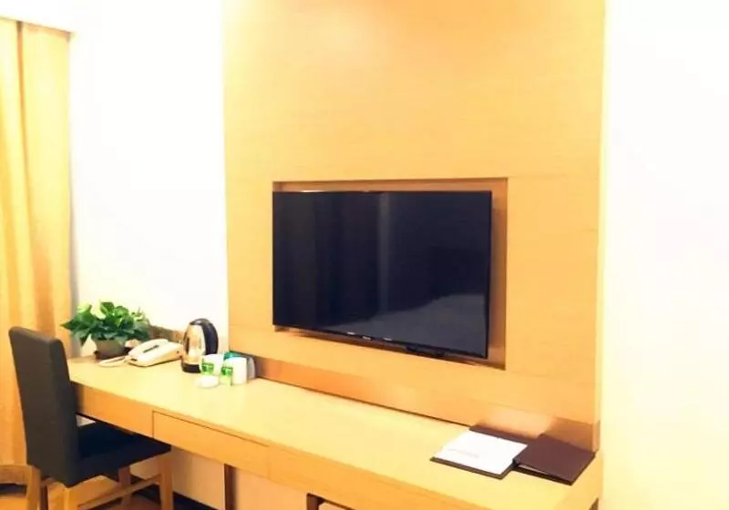 Otel Greentree Inn Hebei Baoding Baiyangdian Express