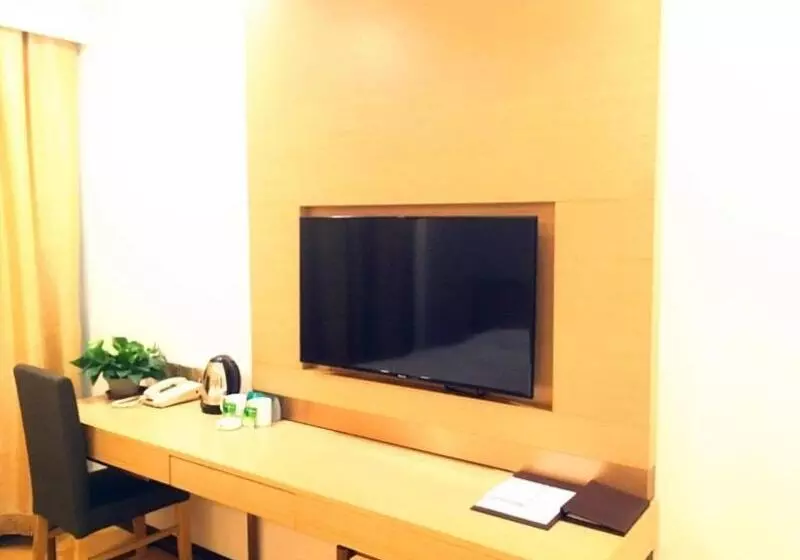 Otel Greentree Inn Hebei Baoding Baiyangdian Express