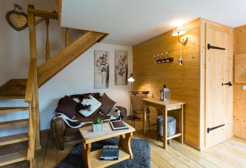 ホテル Domaine Du Haut Jardin Hôtel & Chalets Spa Privé