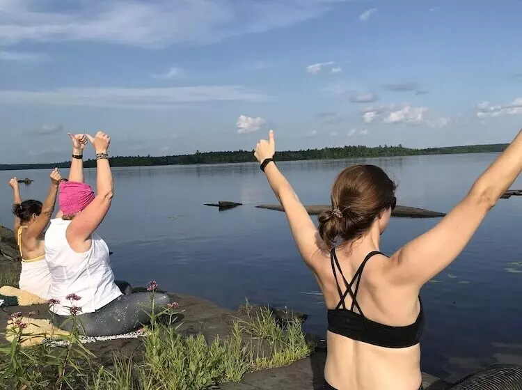 Aamiaismajoitus (B&B) Sewall House Yoga Retreat