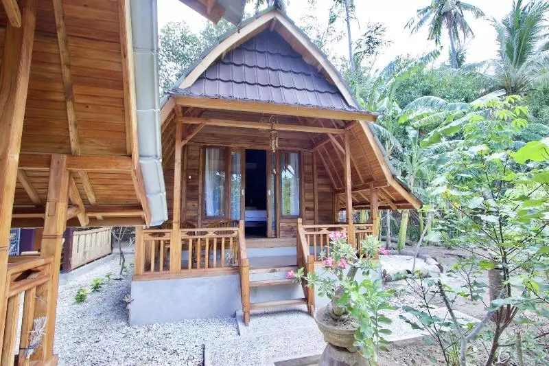 ベッドアンドブレックファースト Nusa Penida Pudak Nature Bungalow