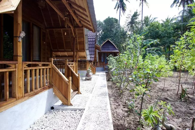 ベッドアンドブレックファースト Nusa Penida Pudak Nature Bungalow