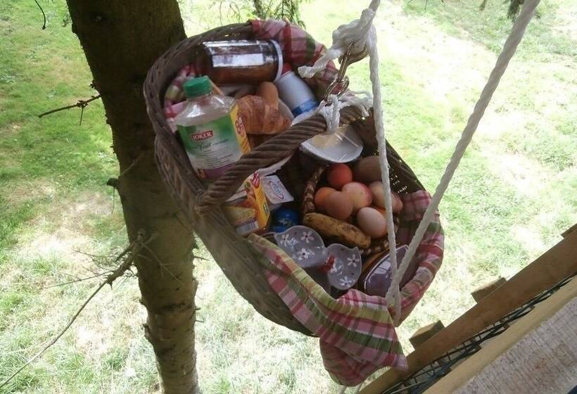 فندق Cabane Dans Les Arbres Tree House