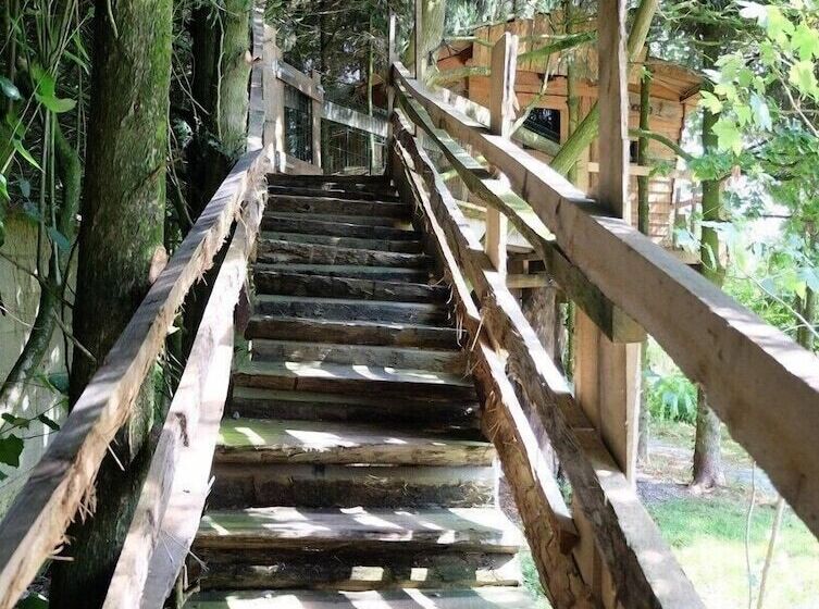 فندق Cabane Dans Les Arbres Tree House