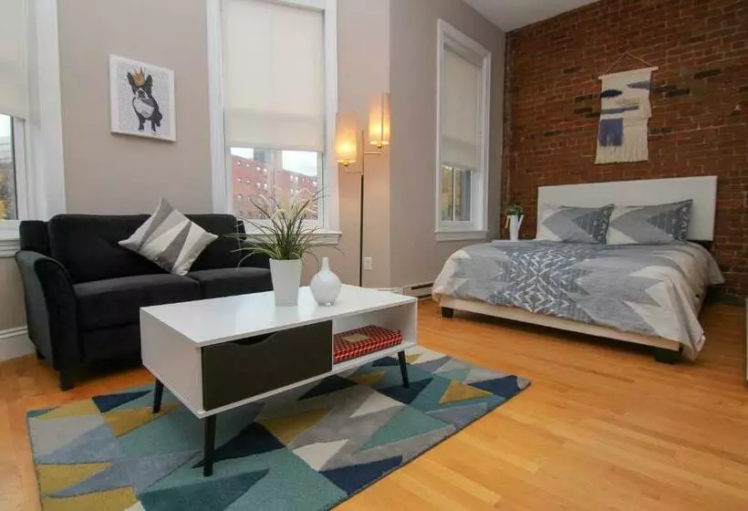 Charming Studio In Boston Brownstone, C.ave#5