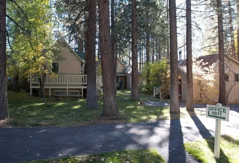 هتل Sleepy Forest Cottages