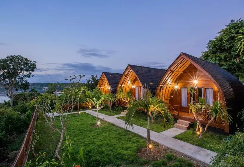 ベッドアンドブレックファースト The Pandawa Hills Ceningan