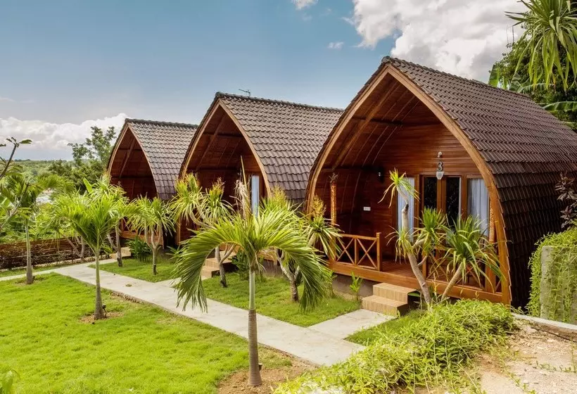 ベッドアンドブレックファースト The Pandawa Hills Ceningan