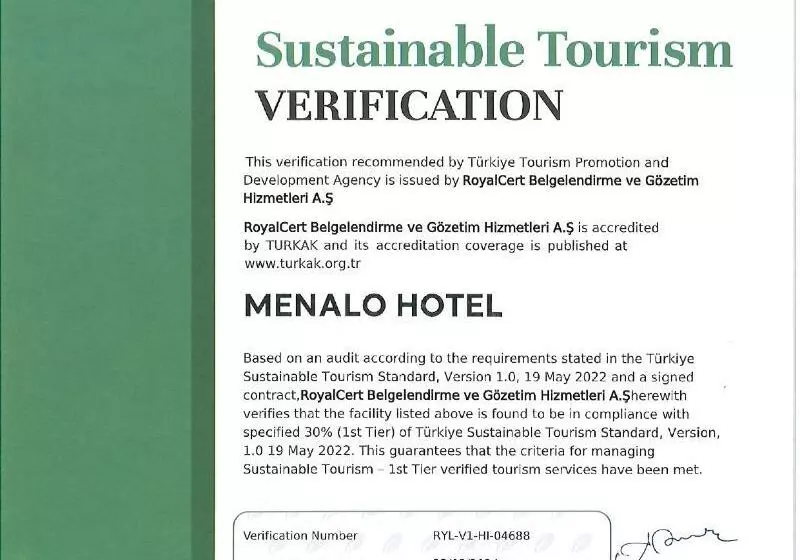 Menalo Hotel Premium Istanbul Airport