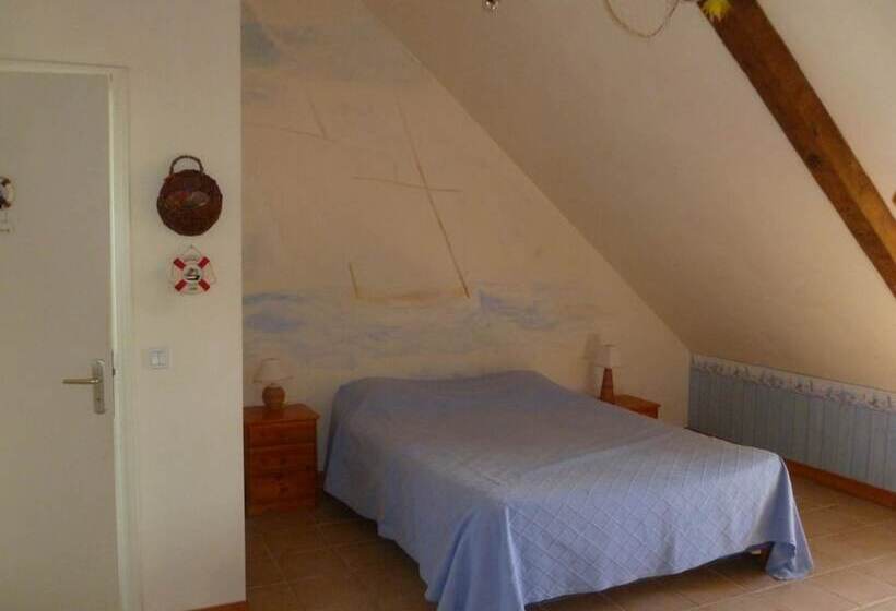 مبيت وإفطار Chambres Les Champs De Roz