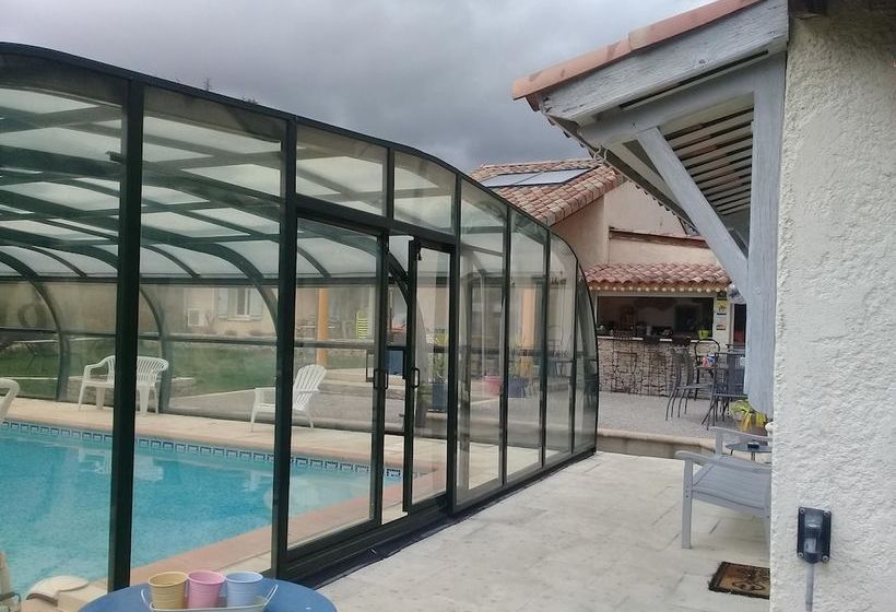 Pensjonat Chambre Double Le Pêcher Saillans