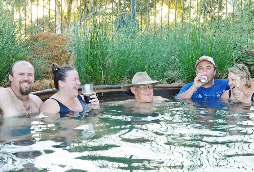ホテル Wooramel Riverside Retreat  Campground