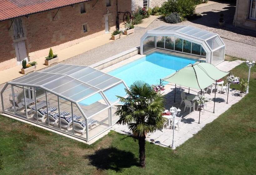 민박 Chateau Pontet D'eyrans & Spa