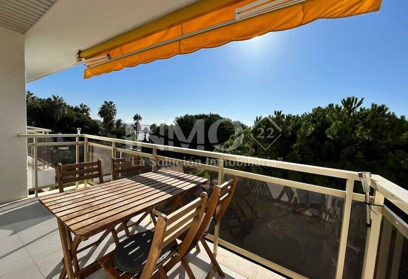 ホテル Apartamento Olímpic Vista Mar 103a