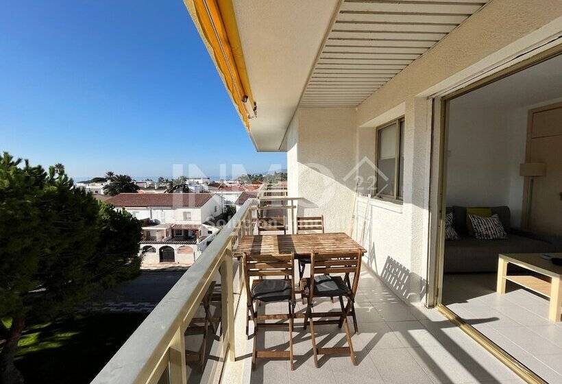 ホテル Apartamento Olímpic Vista Mar 103a