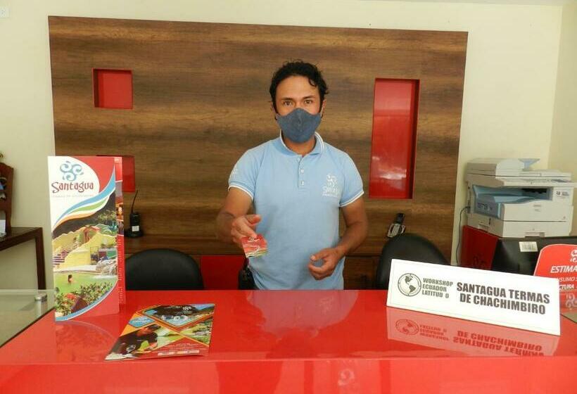 בית מלון כפרי Santagua Termas De Chachimbiro