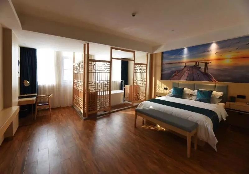 Hotelli Vx Wuxi East Railway Station Jin An Road