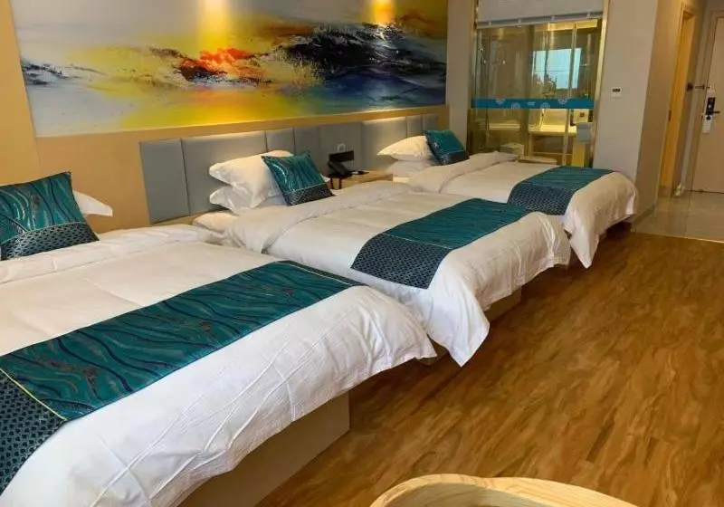 Hotelli Vx Wuxi East Railway Station Jin An Road