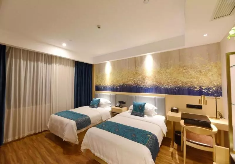 Hotelli Vx Wuxi East Railway Station Jin An Road