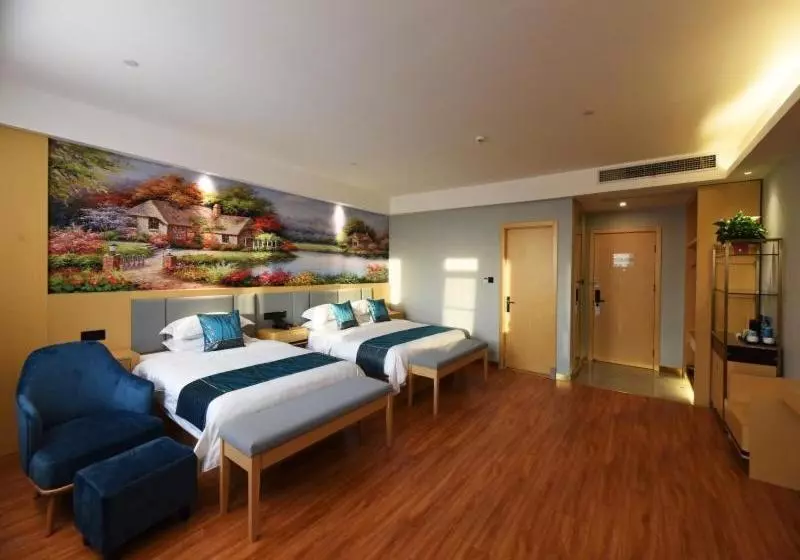 Hotelli Vx Wuxi East Railway Station Jin An Road