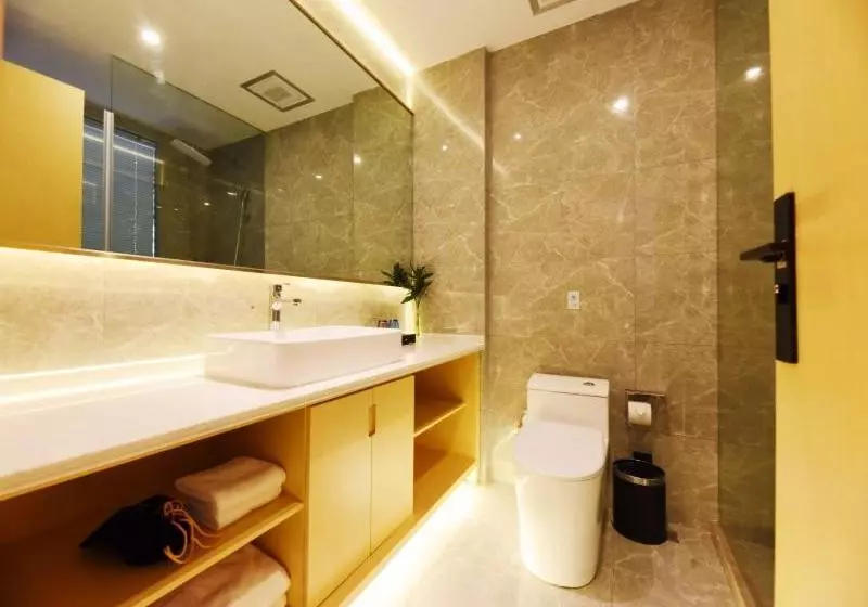 Hotelli Vx Wuxi East Railway Station Jin An Road