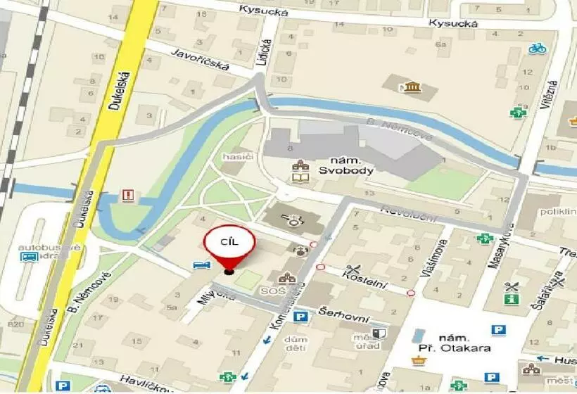 پانسیون Penzion S Restaurací U Mlyna Com