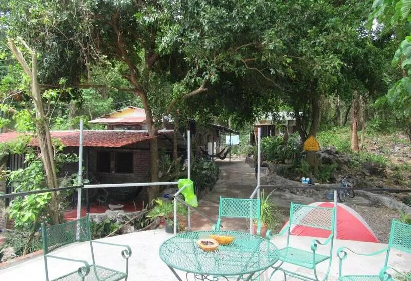 هاستل Hostal Eco Lodge La Chiponga