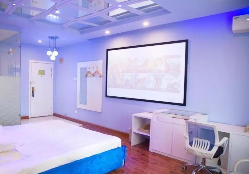 ホテル Greentree Inn Shanxi Luliang Fengshan Road Central Park Express