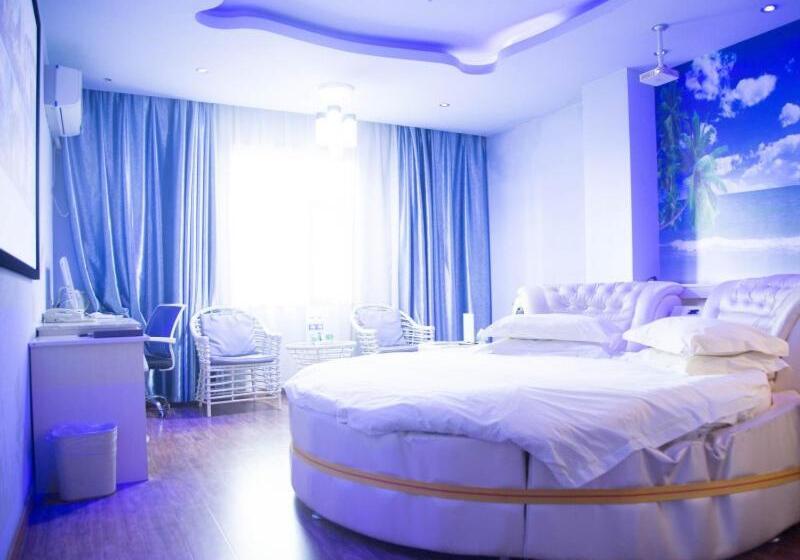 בית מלון כפרי Greentree Inn Shanxi Luliang Fengshan Road Central Park Express