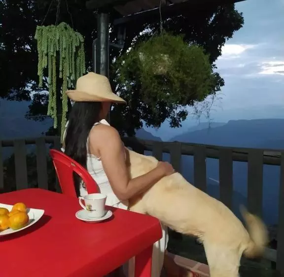 ホテル Cabañas Cañon Del Chicamocha