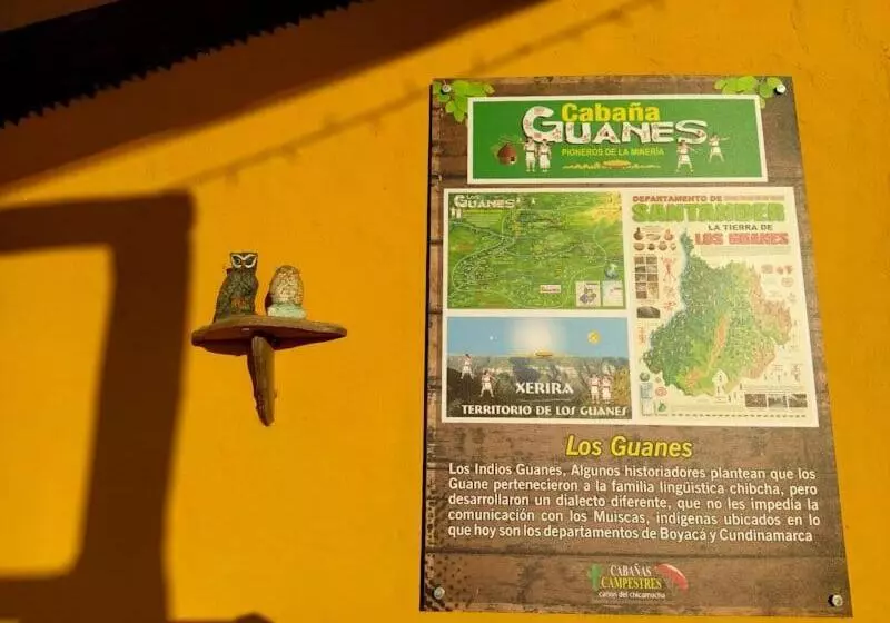 ホテル Cabañas Cañon Del Chicamocha