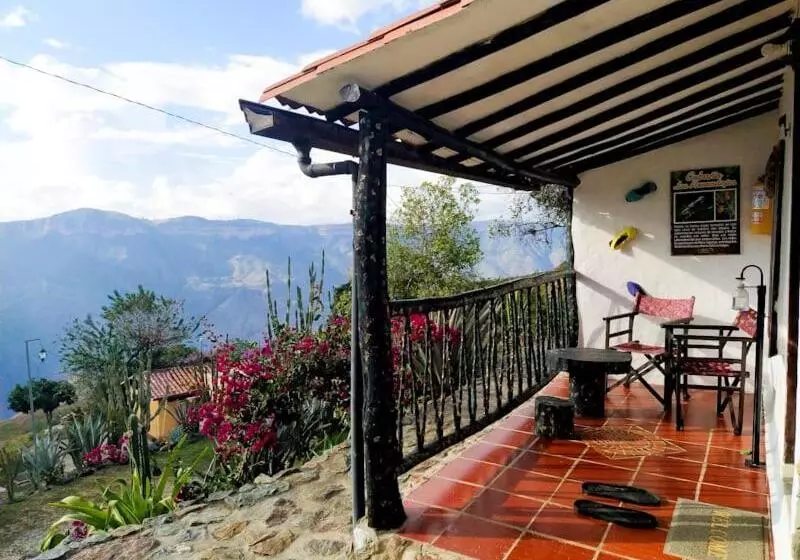 ホテル Cabañas Cañon Del Chicamocha