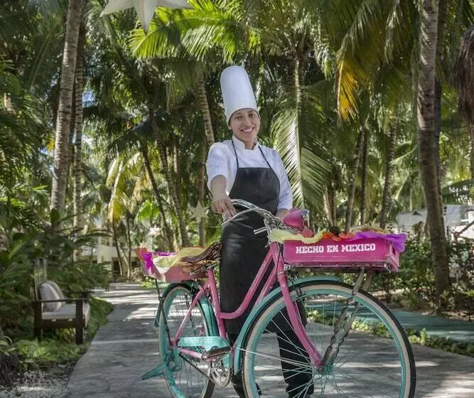 בית מלון כפרי El Dorado Seaside Suites Catamarán, Cenote & More Inclusive