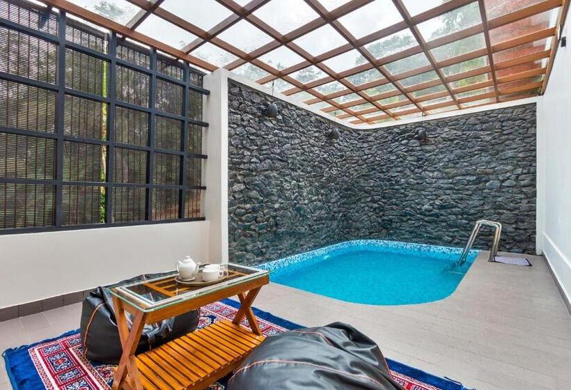 אתר נופש Stayvista At Serene Valley With Bonfire & Badminton