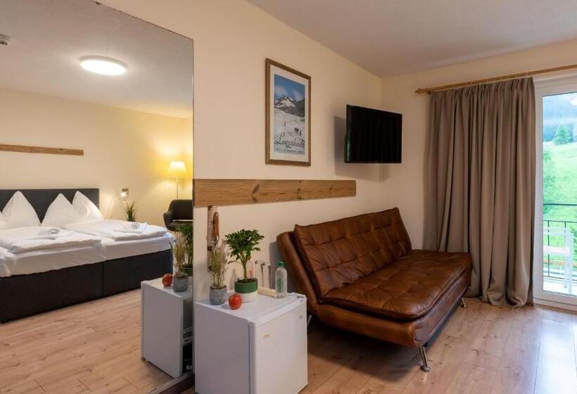 모텔 Grischalodge Das Hotel Mit Bergblick Seit 1929   Bitte Beachten Sie Beim Buchen Auf Die Zimmerkatego