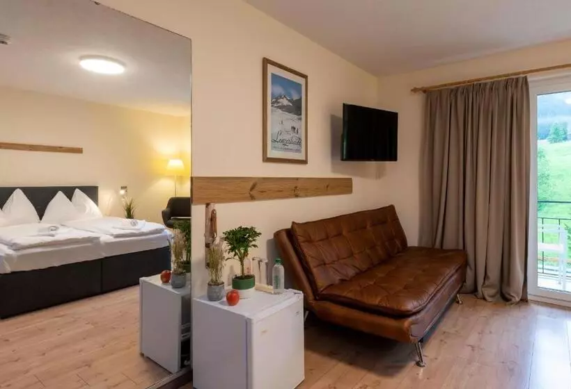 モーテル Grischalodge Das Hotel Mit Bergblick Seit 1929   Bitte Beachten Sie Beim Buchen Auf Die Zimmerkatego