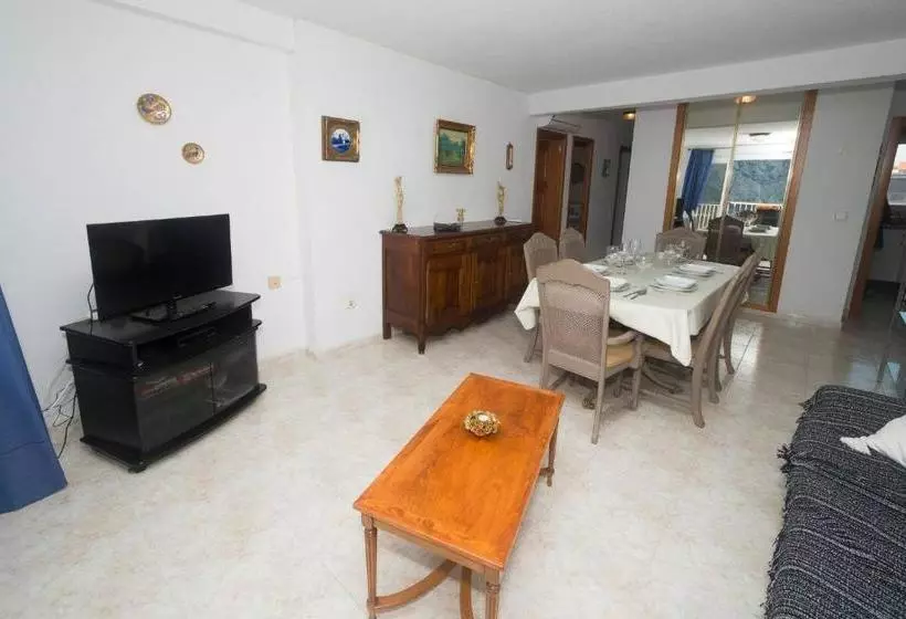 ペンション Room In Apartment - Gr-12c 3 Dorm Vistas Frontales Al Mar Calpe