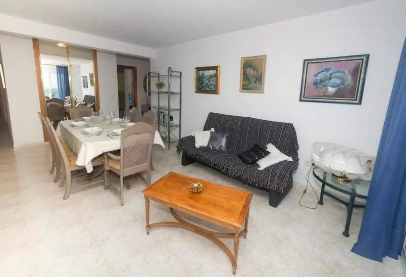 ペンション Room In Apartment - Gr-12c 3 Dorm Vistas Frontales Al Mar Calpe