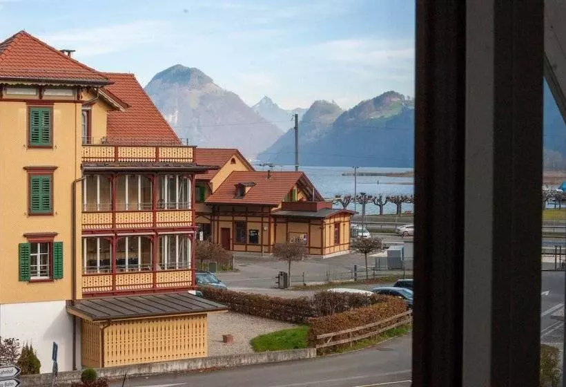 ベッドアンドブレックファースト Budget Rooms Pilatus   Alpnachstad