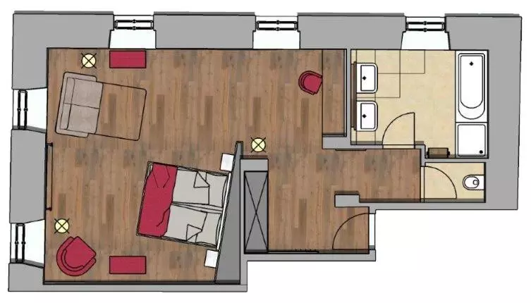 ホテル Das Schloss An Der Eisenstrasse