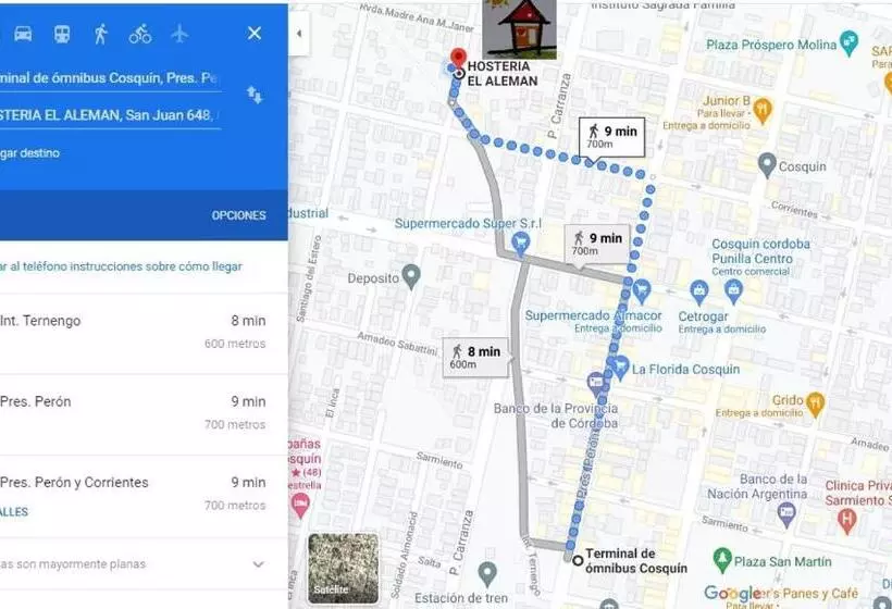 Retkeilymaja Hostería El Alemán
