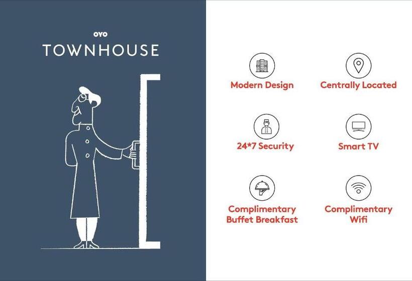 Hotell Townhouse South City 2 Sector 49 Gurgaon