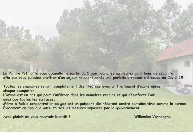 ベッドアンドブレックファースト La Pomme Pétillante