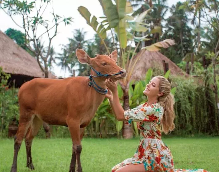 Hotelli Keramas Sacred River Retreat Resort And Villa