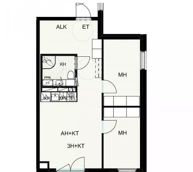 Forenom Aparthotel Tampere Kaleva