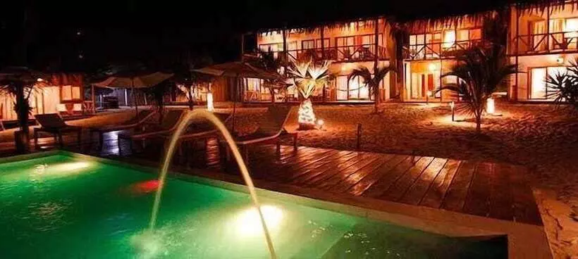 ホテル Bamboo Lodge Zorritos